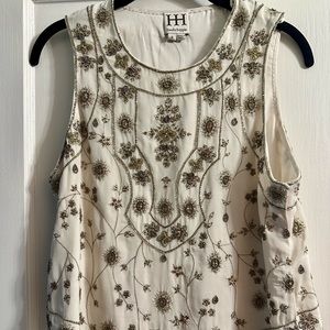 Haute Hippie Embroidered Tank Top sz S - New With Tags